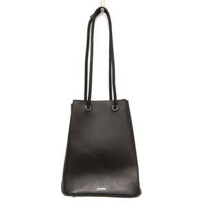 Jil Sander Crossbody Drawstring Bag Men,Women Leather Handbag,Shoulder Bag Da...